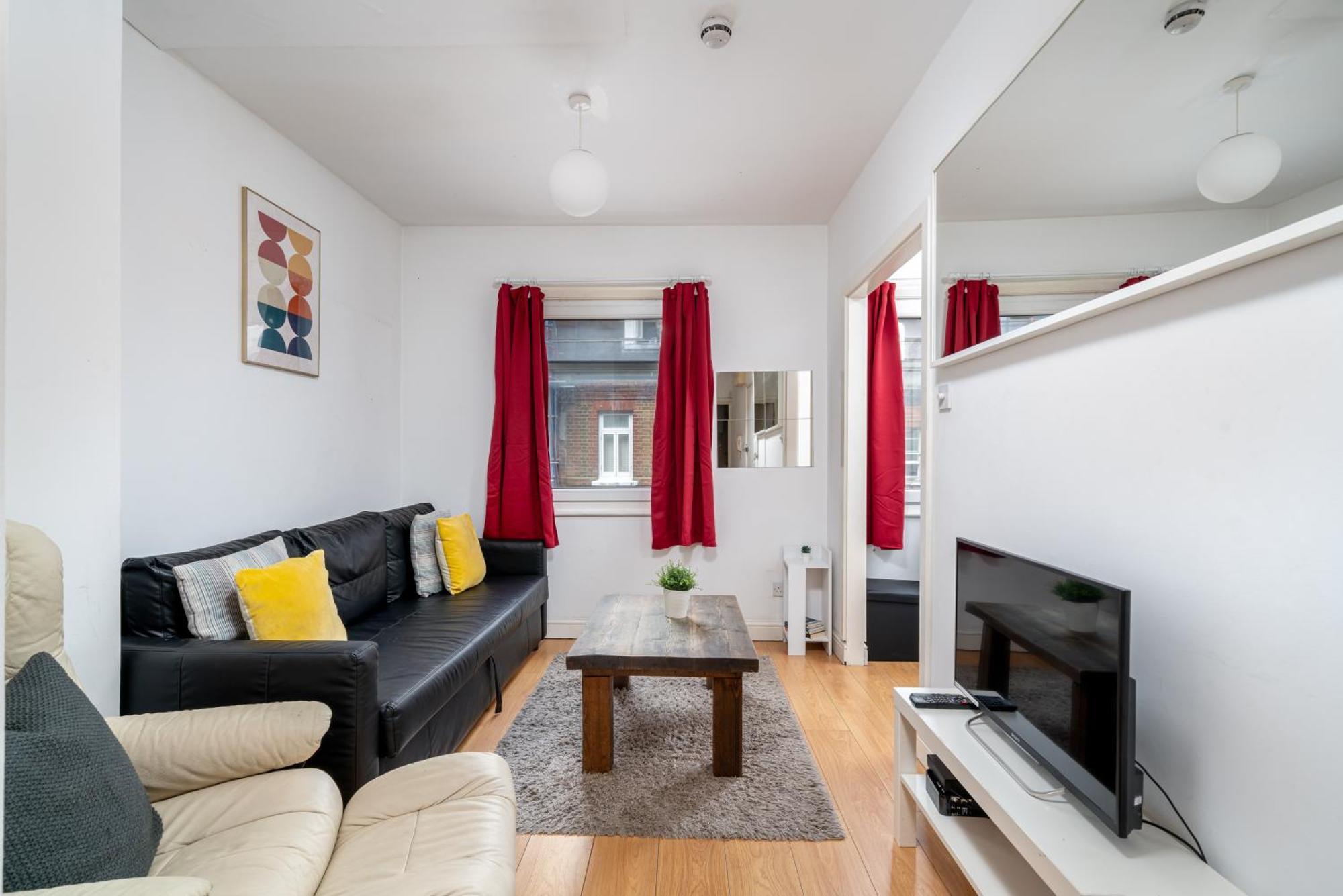 Carnaby & Oxford Street - Central Soho - One Bedroom - Double Bed & Sofabed Лондон Екстер'єр фото